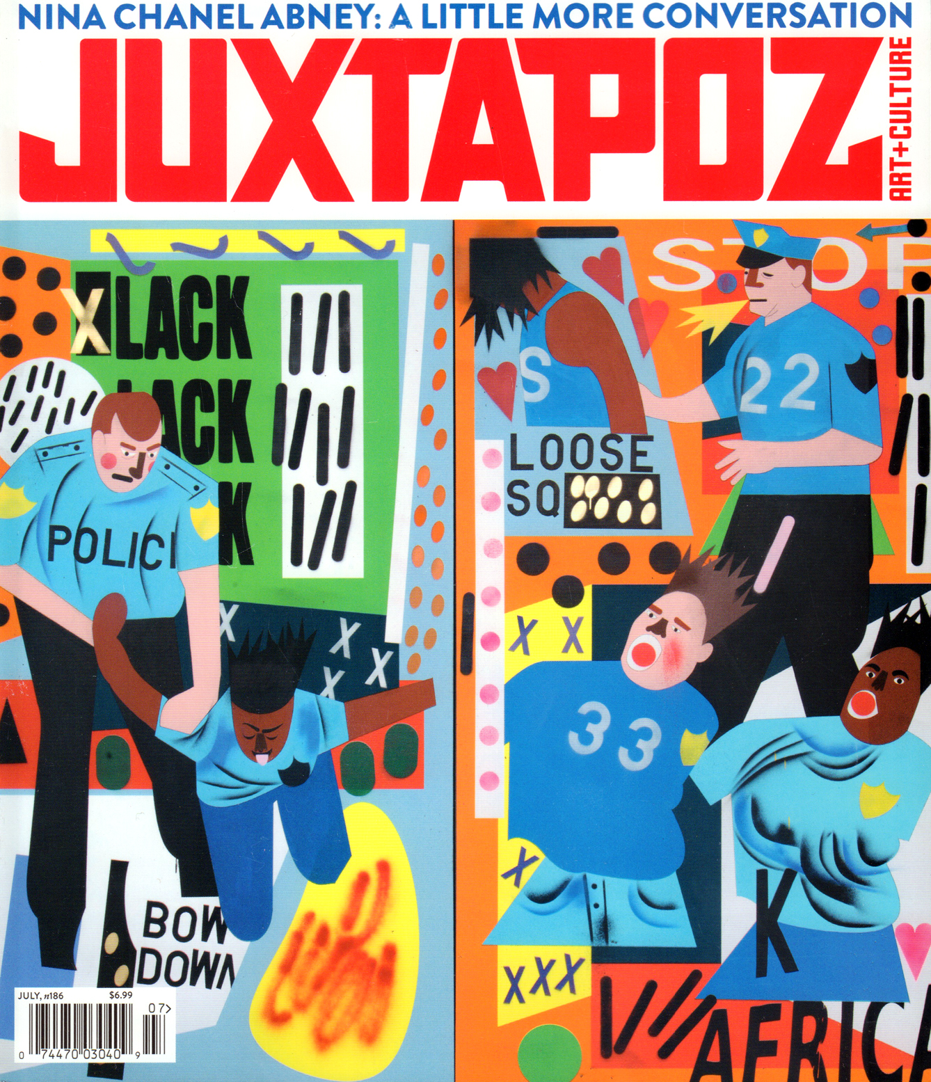 Juxtapoz July 01, 2016 Issue Cover