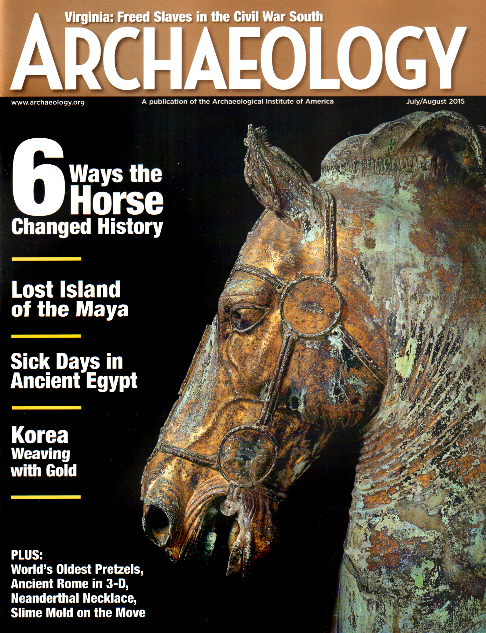 Archaeology July 01, 2015 Issue Cover
