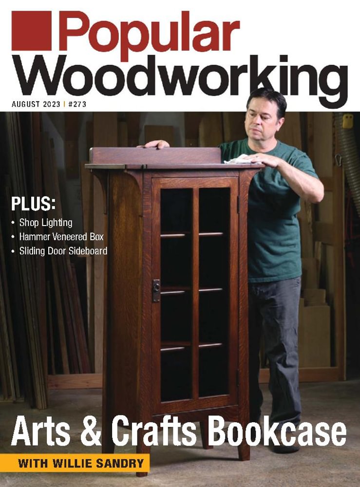 Popular-Woodworking August 01, 2023 Issue Cover