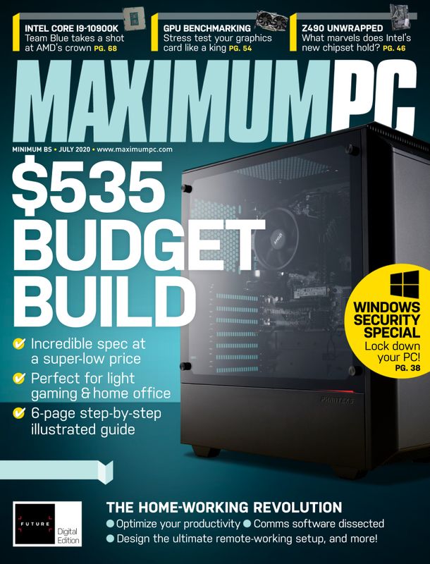 Maximum-PC July 01, 2020 Issue Cover