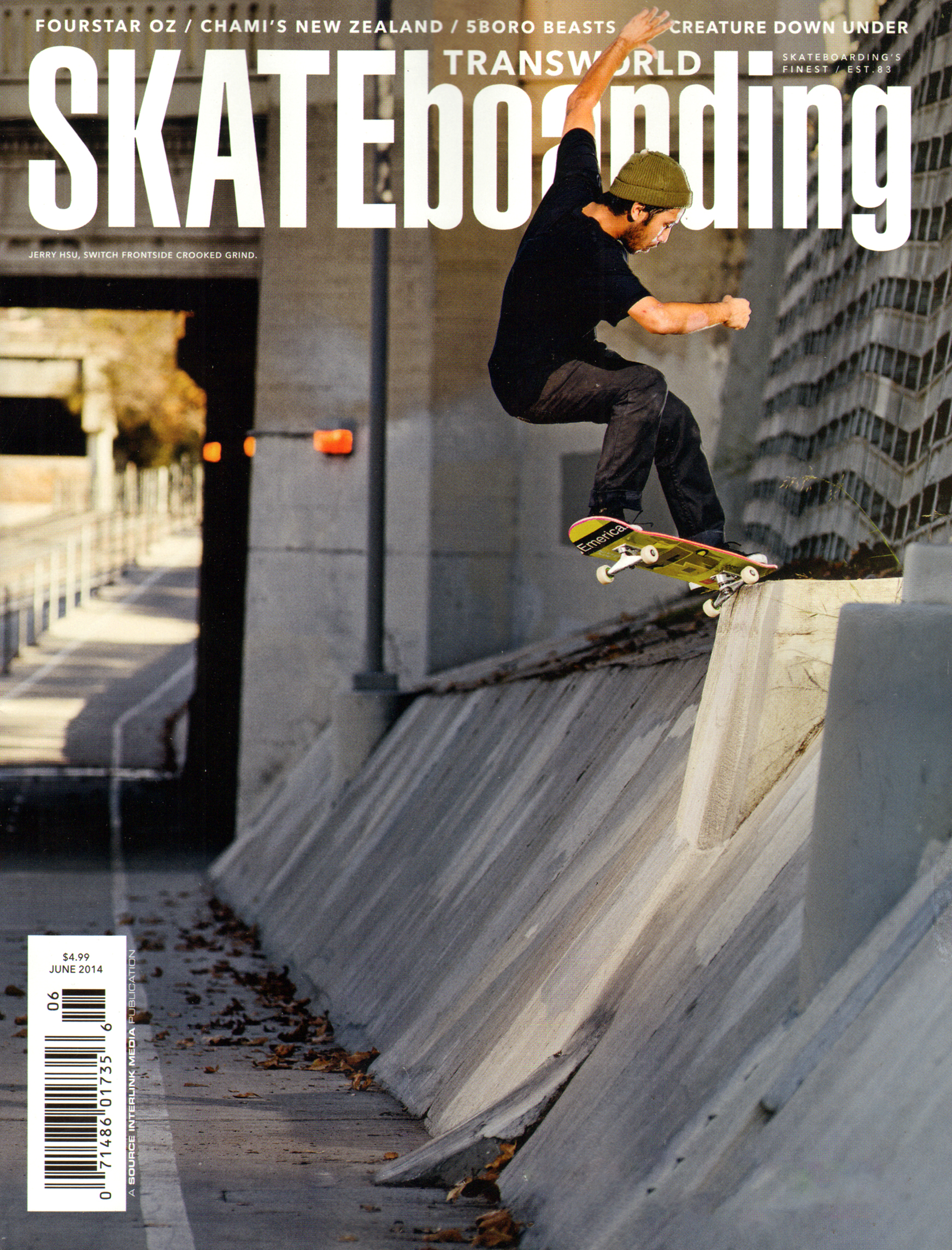 Transworld-SKATEboarding June 01, 2014 Issue Cover
