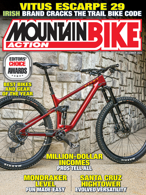 Mountain-Bike-Action December 01, 2022 Issue Cover