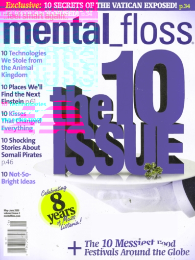 Mental Floss May 01, 2009 Issue Cover