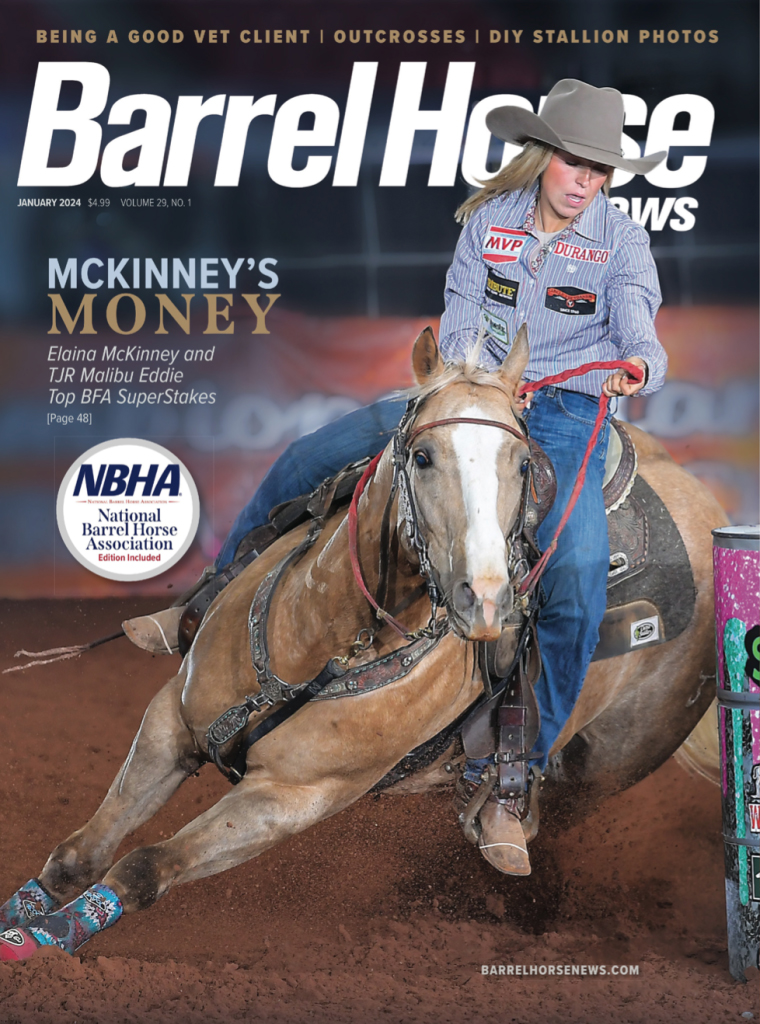 Barrel-Horse-News January 01, 2024 Issue Cover
