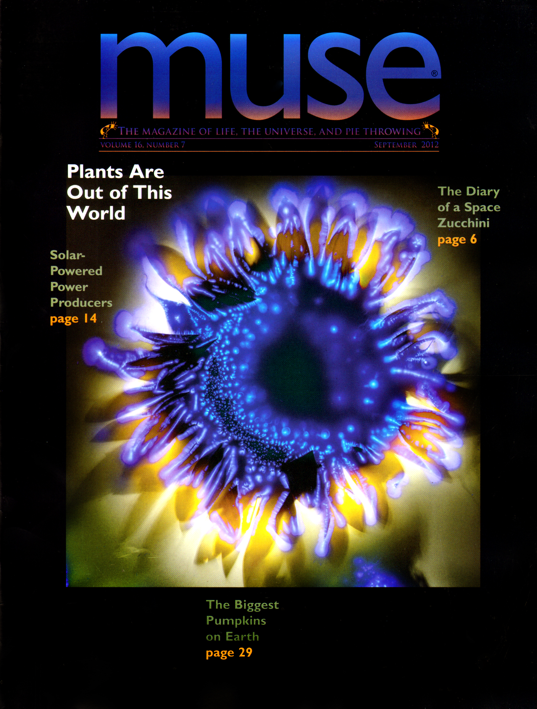 muse September 01, 2012 Issue Cover