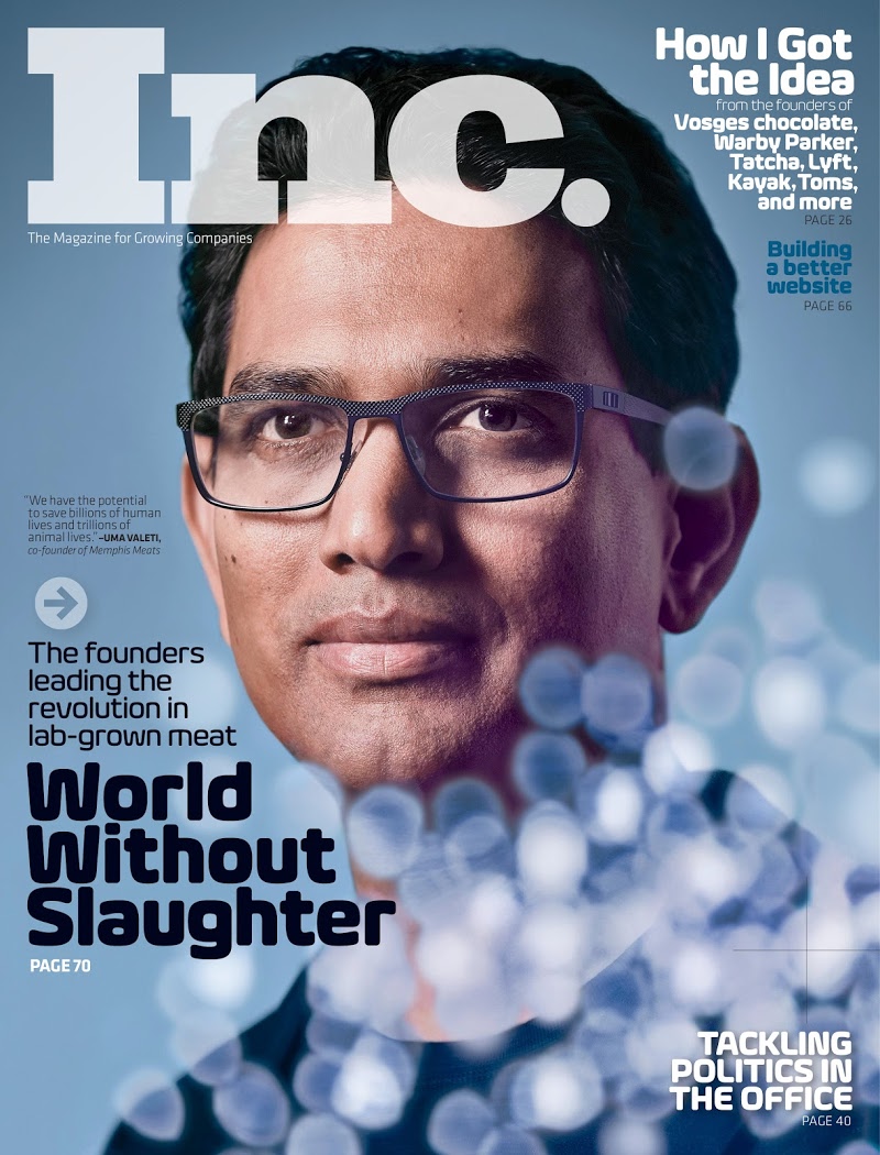 Inc-Magazine November 01, 2017 Issue Cover