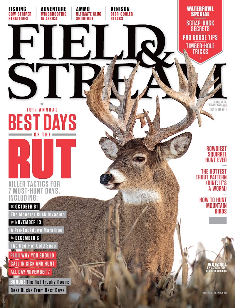 field-and-stream November 01, 2014 Issue Cover