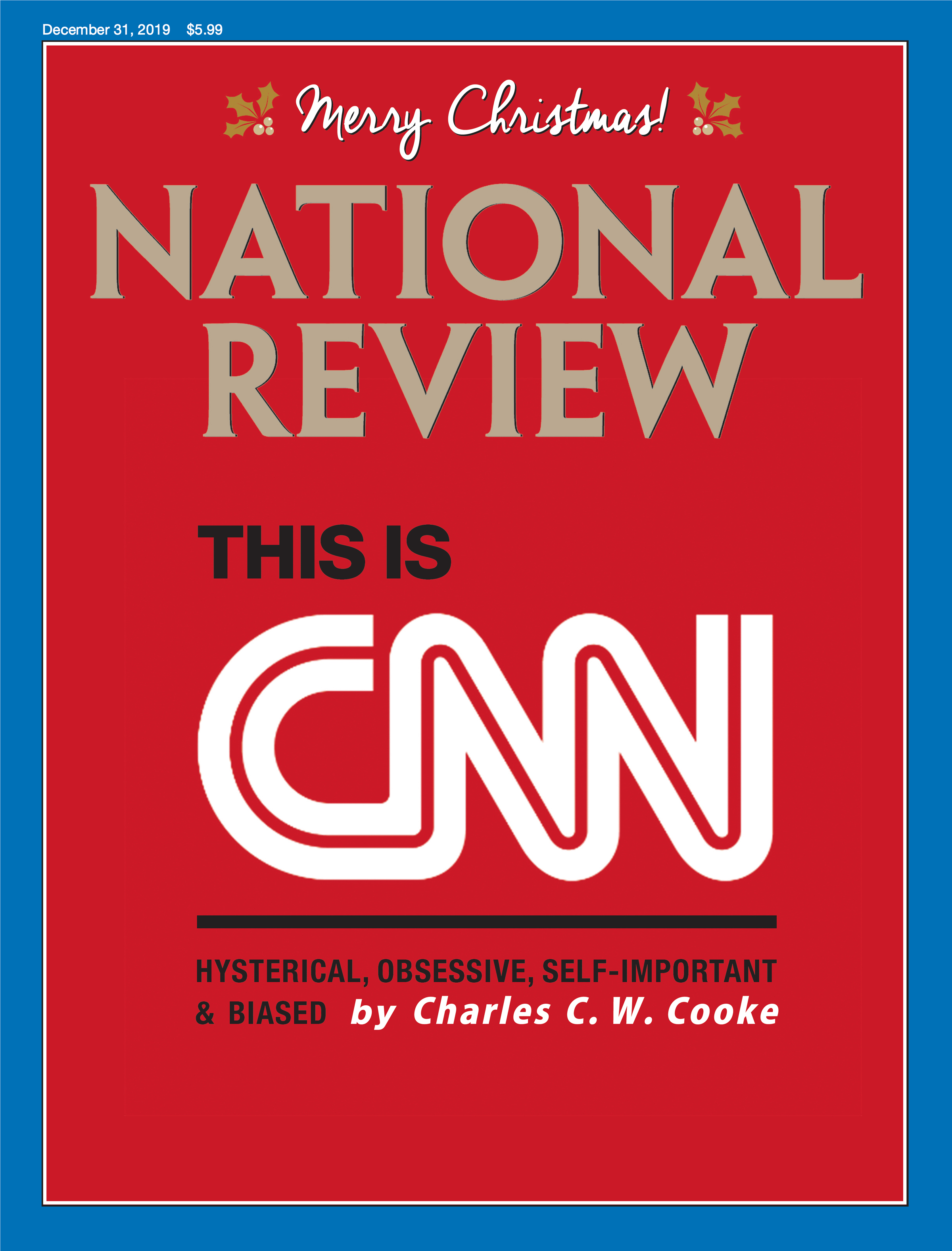 National-Review December 31, 2019 Issue Cover