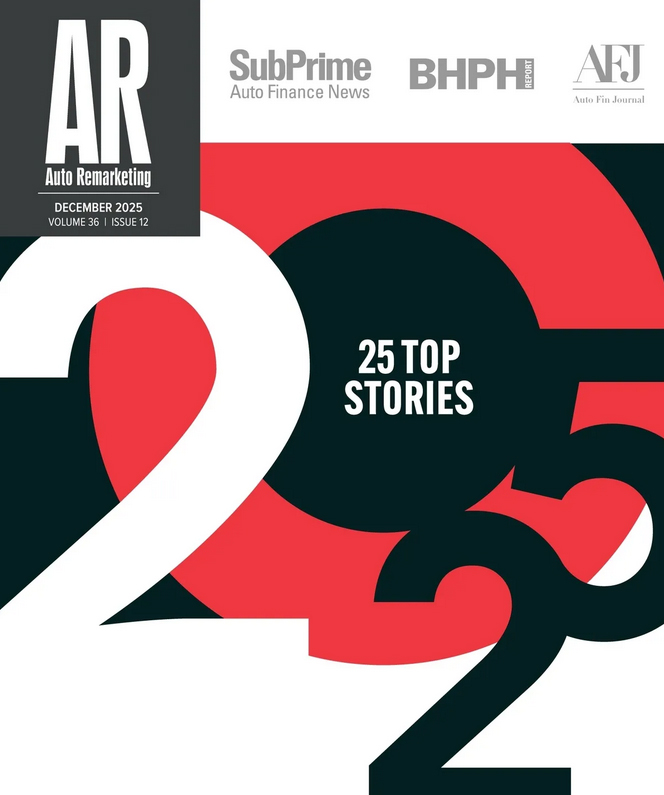 Auto Remarketing News December 01, 2025 Issue Cover