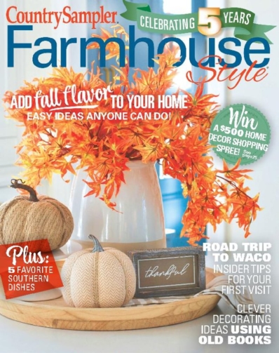 Farmhouse Style September 01, 2023 Issue Cover
