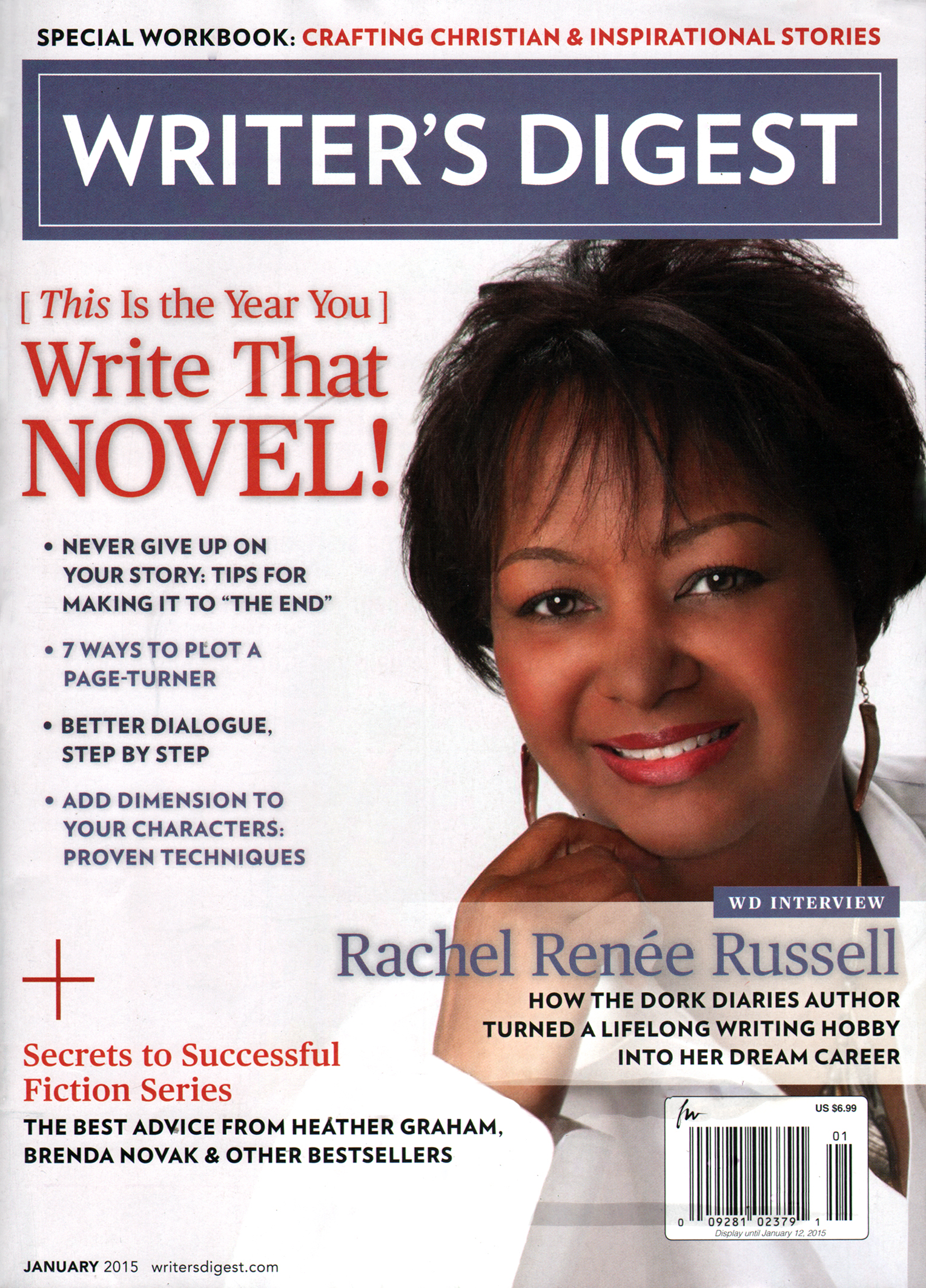Writers-Digest January 01, 2015 Issue Cover
