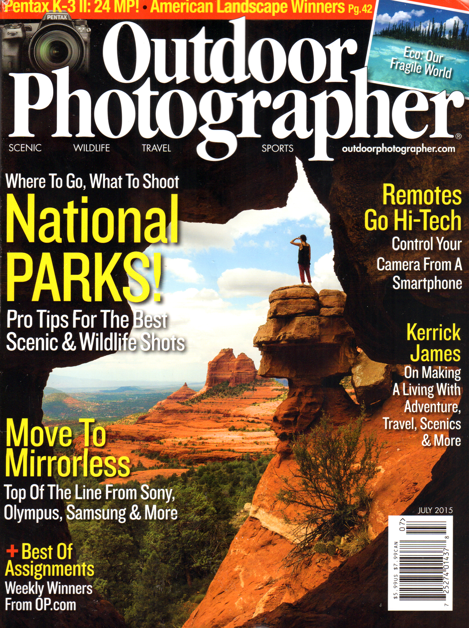 Outdoor-Photographer July 01, 2015 Issue Cover