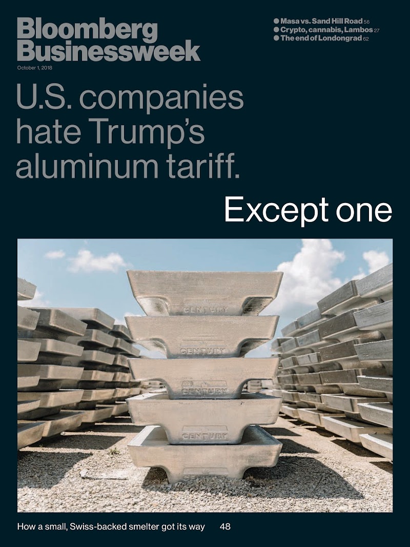 Bloomberg-Businessweek October 01, 2018 Issue Cover