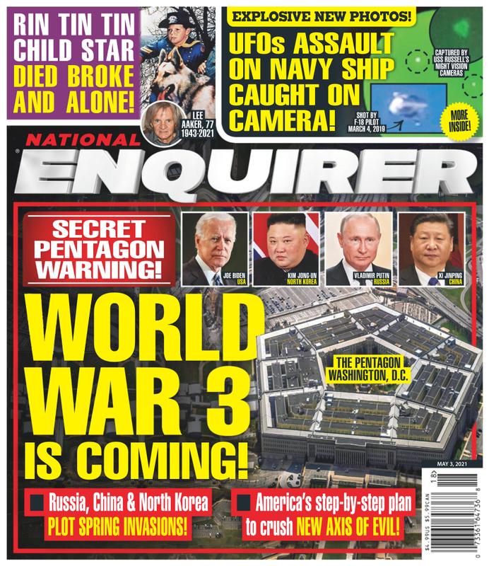 national-enquirer May 03, 2021 Issue Cover