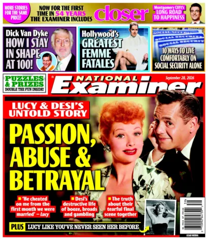 National Examiner September 28, 2026 Issue Cover