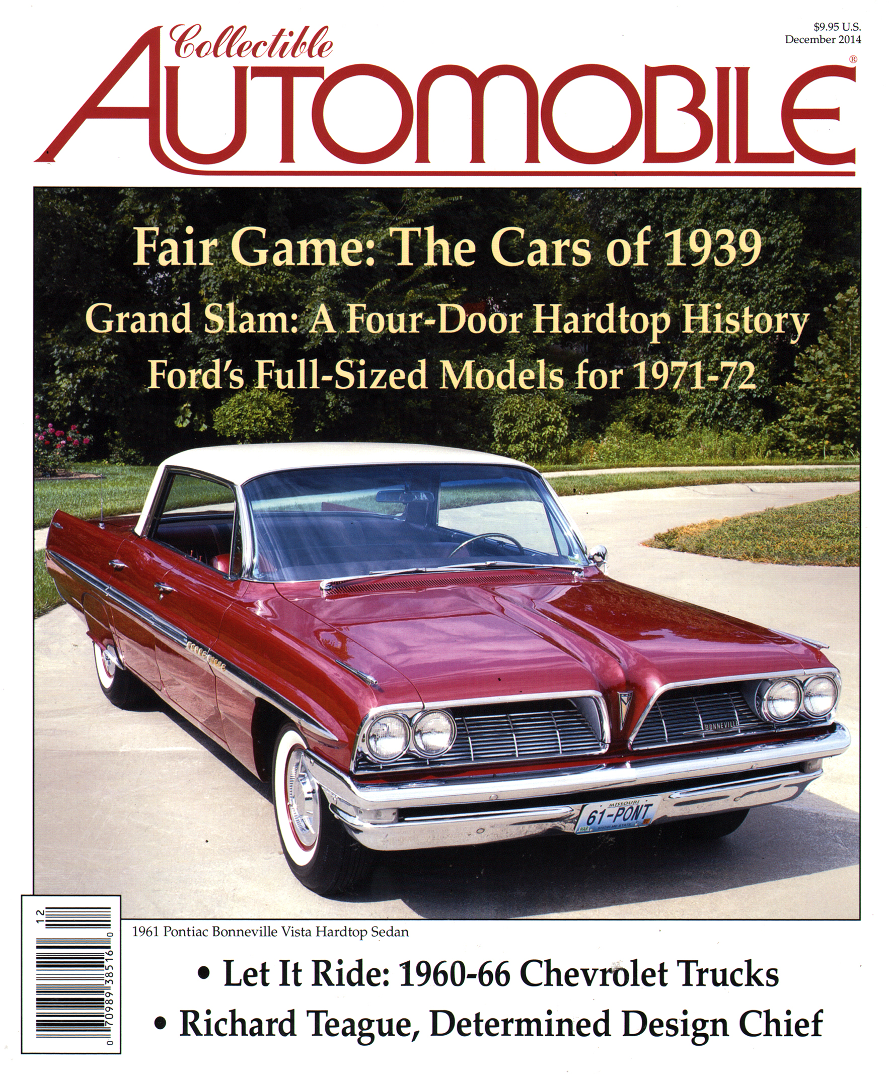 Collectible-Automobile December 01, 2014 Issue Cover