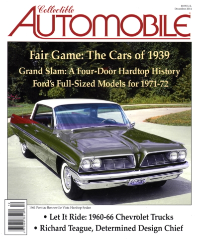 Collectible Automobile December 01, 2014 Issue Cover