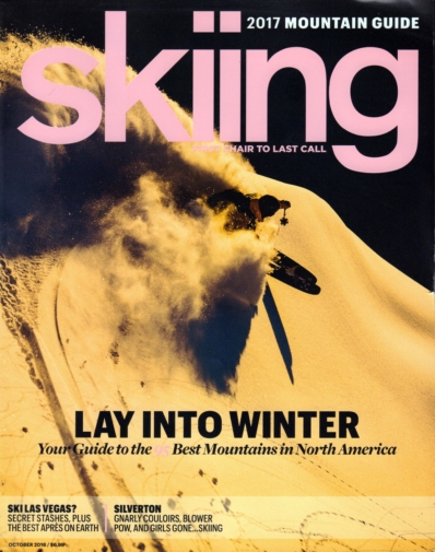 Skiing October 01, 2016 Issue Cover