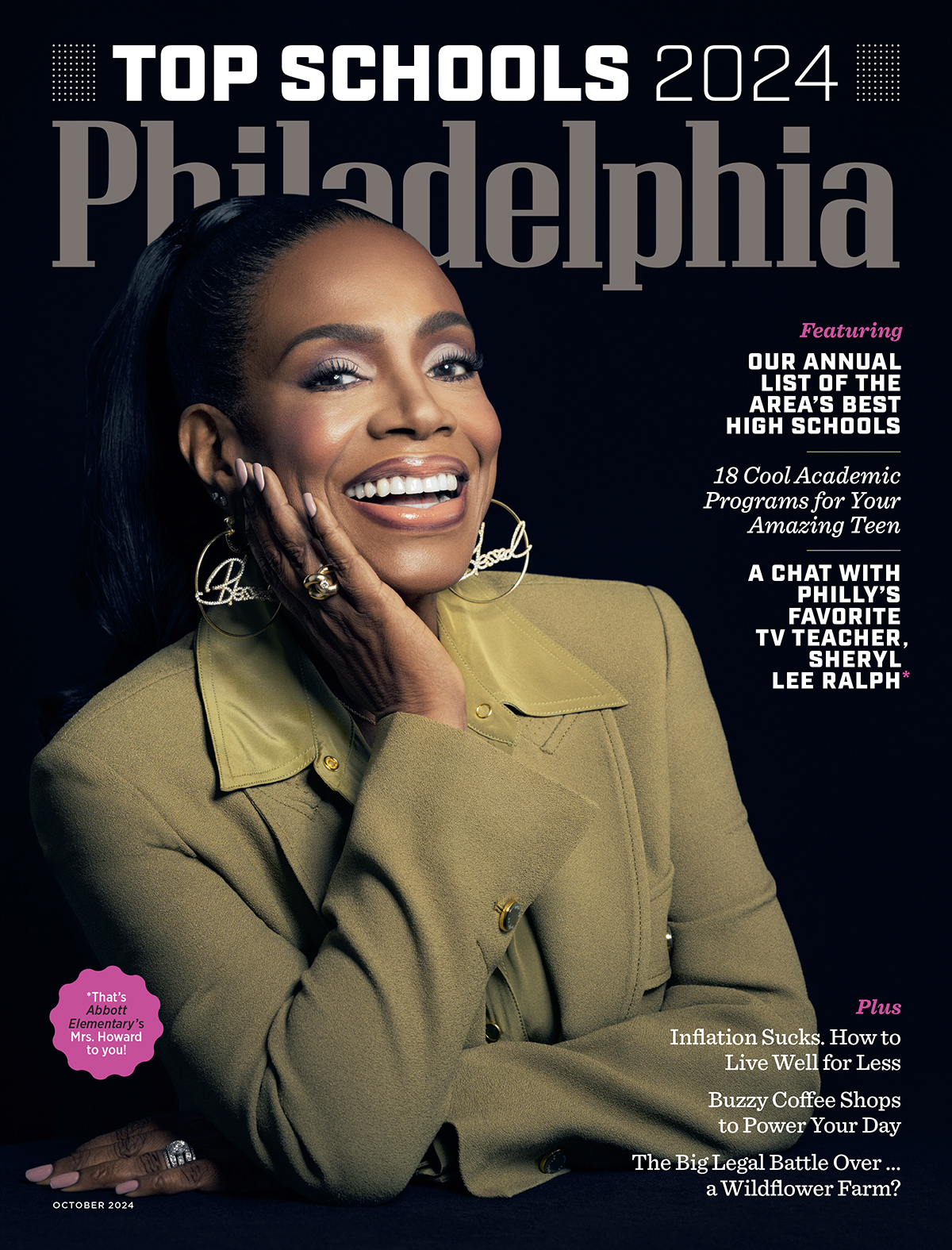 Philadelphia-Magazine October 01, 2024 Issue Cover
