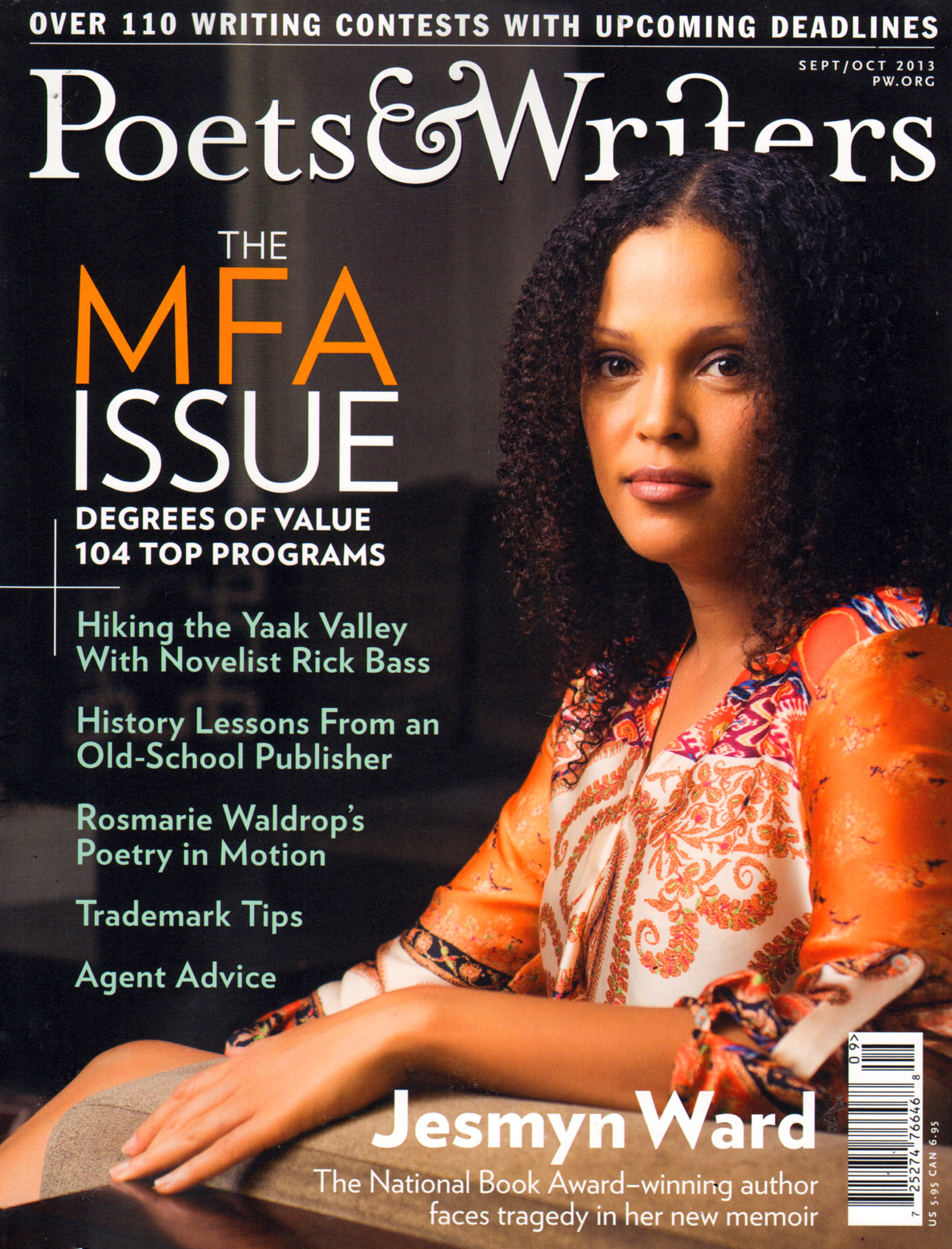 Poets-and-Writers September 01, 2013 Issue Cover