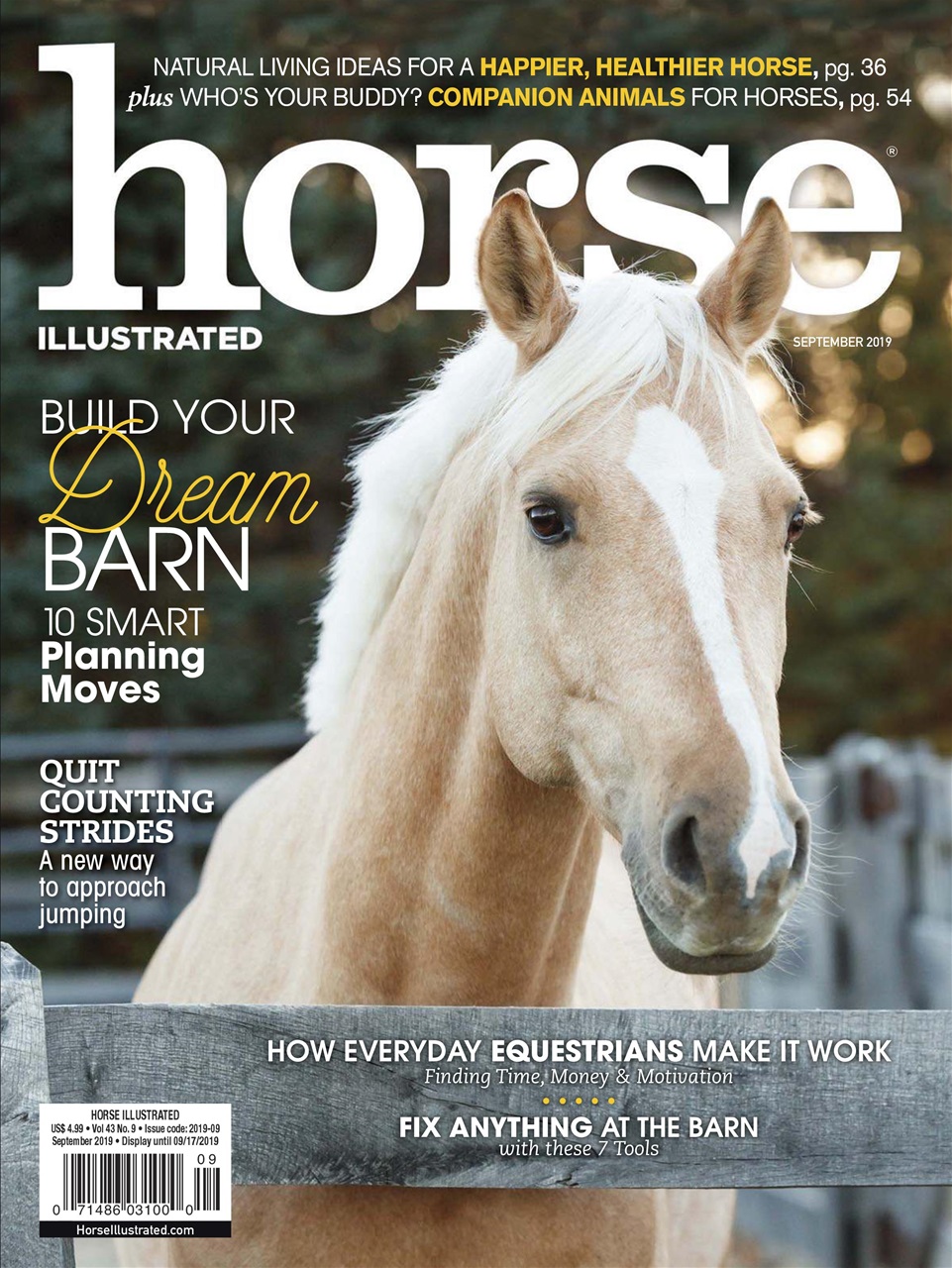 Horse-Illustrated September 01, 2019 Issue Cover