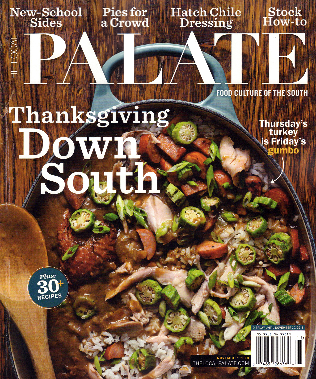 The-Local-Palate November 01, 2018 Issue Cover
