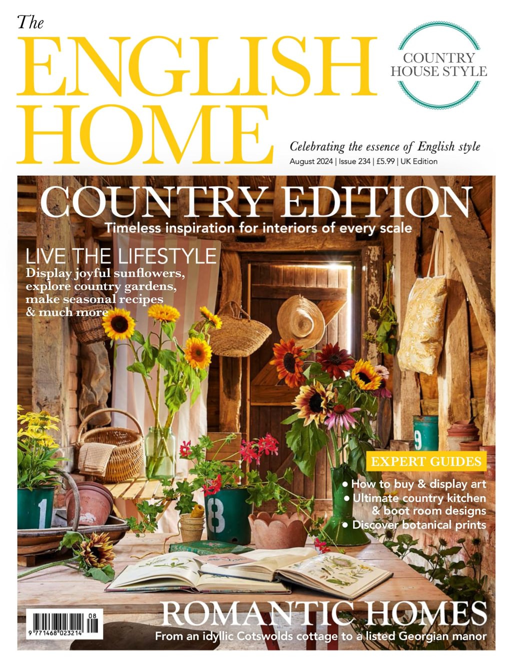 The-English-Home August 01, 2024 Issue Cover