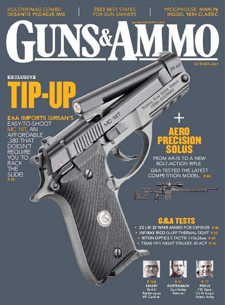 Guns-and-Ammo October 01, 2023 Issue Cover
