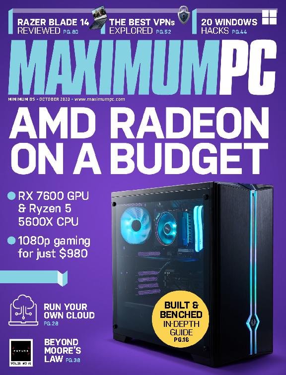 Maximum-PC October 01, 2023 Issue Cover