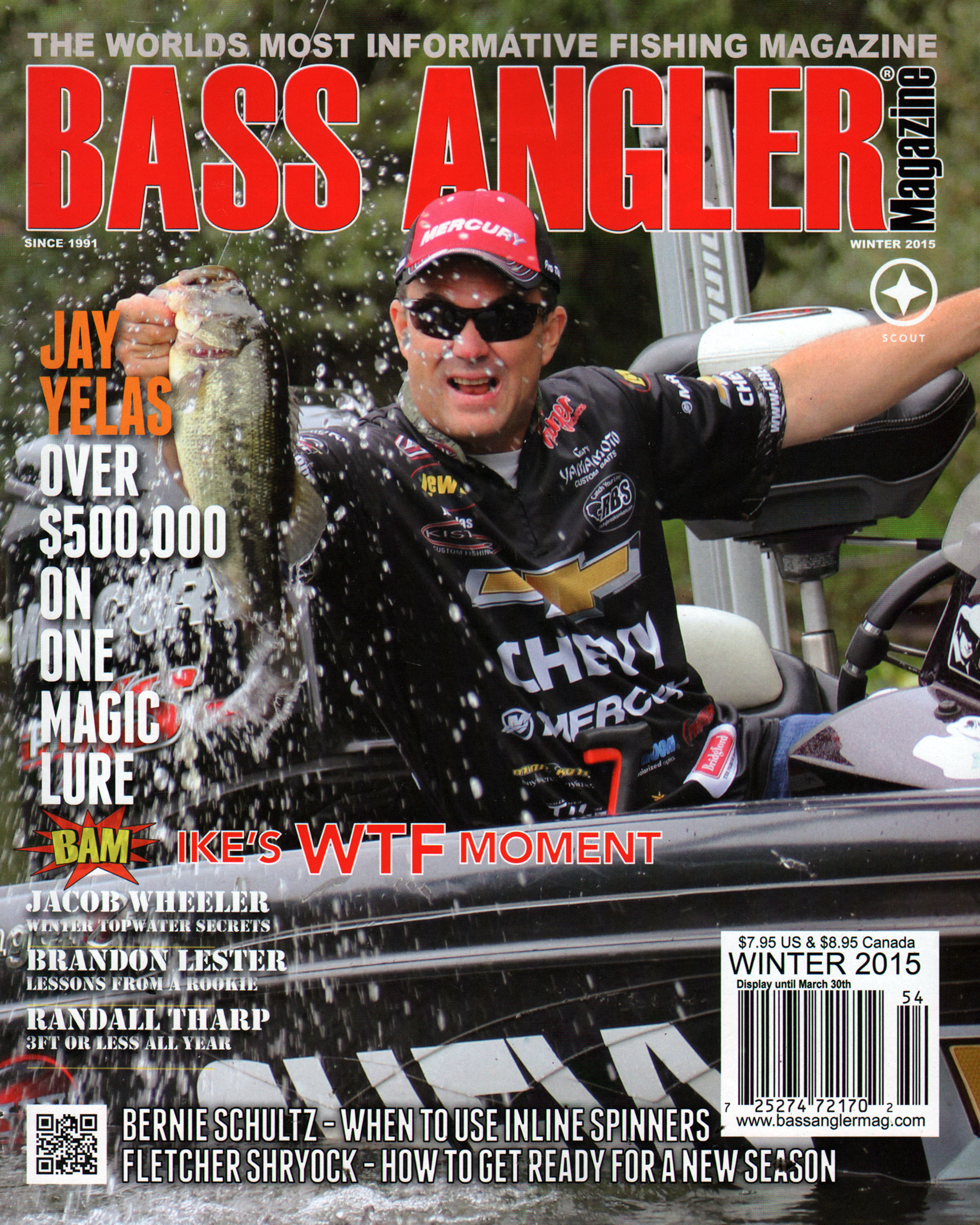 Bass-Angler December 01, 2014 Issue Cover