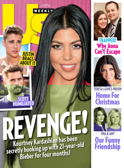 Us Weekly December 28, 2015 Issue Cover