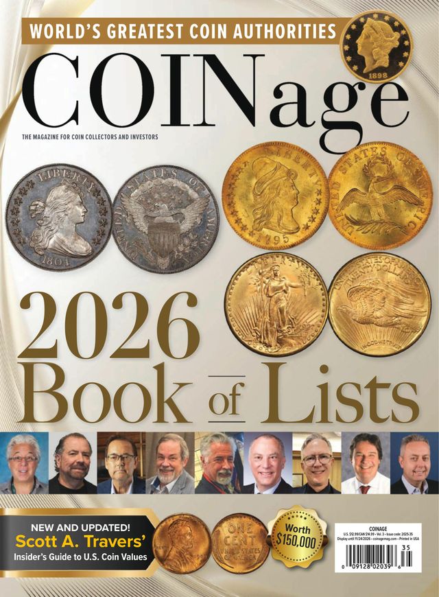 Coinage December 01, 2025 Issue Cover