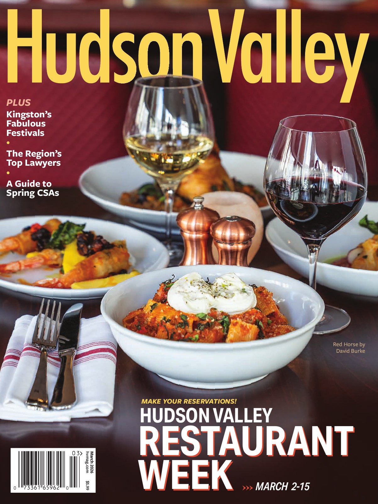 Hudson Valley March 01, 2026 Issue Cover