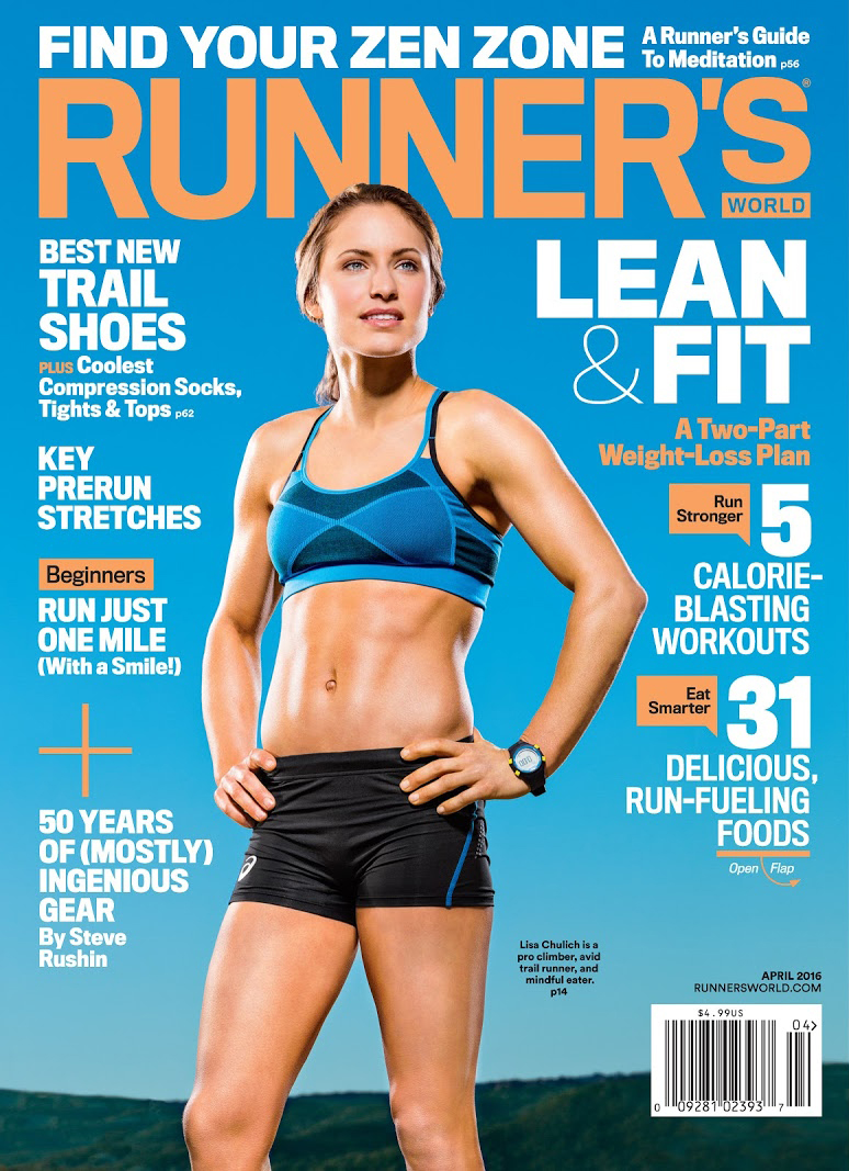 Runners-World April 01, 2016 Issue Cover