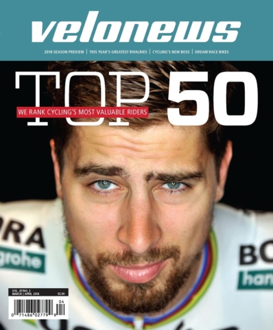 VeloNews March 01, 2018 Issue Cover