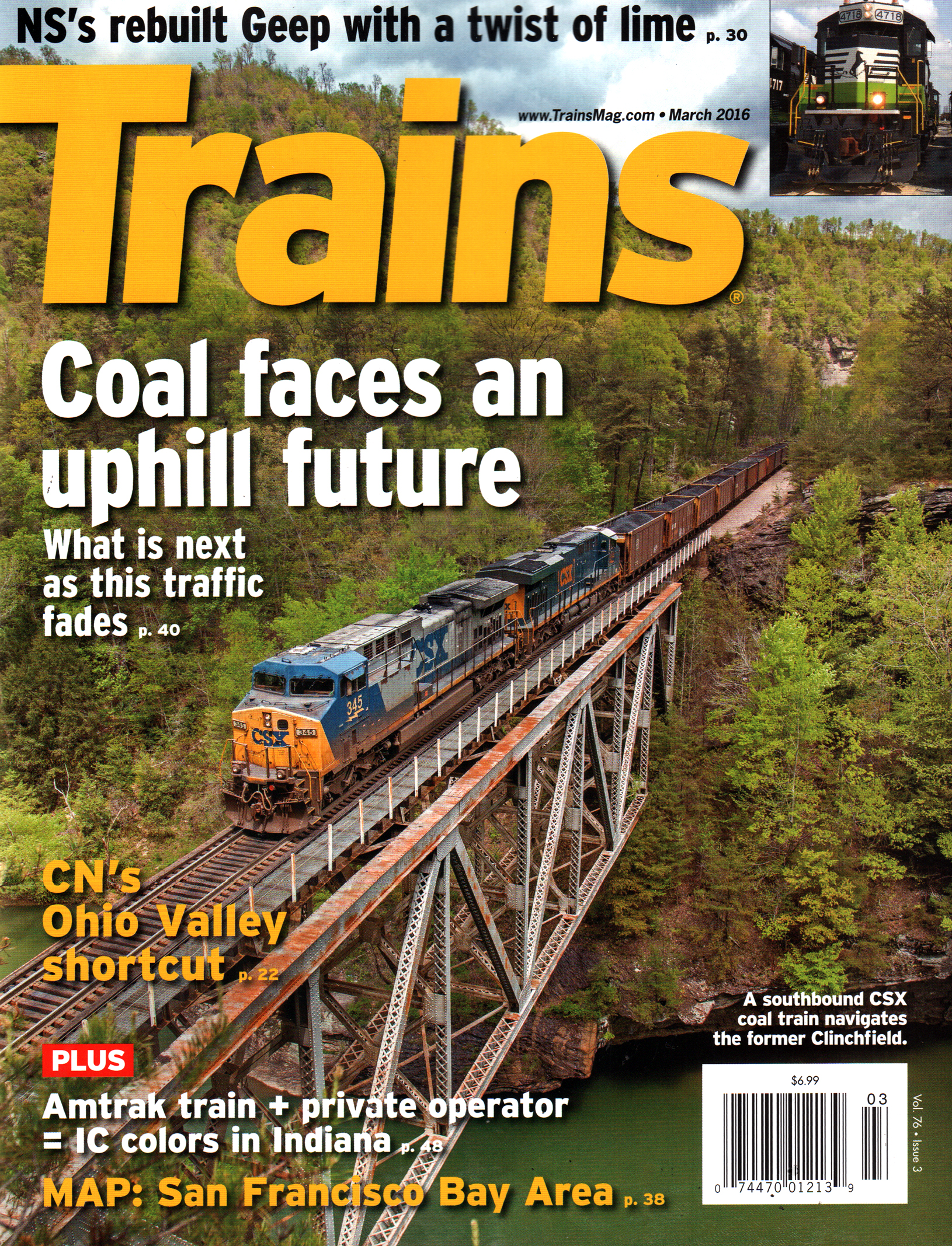 Trains March 01, 2016 Issue Cover