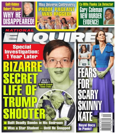 National Enquirer August 04, 2025 Issue Cover
