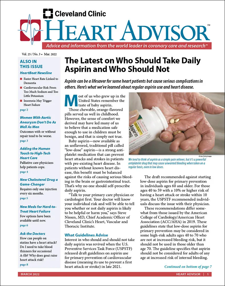 Heart-Advisor March 01, 2022 Issue Cover