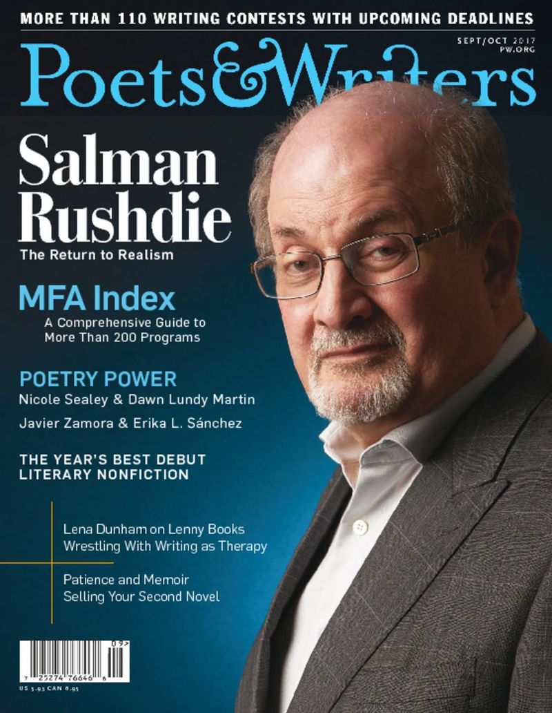 Poets-and-Writers September 01, 2017 Issue Cover