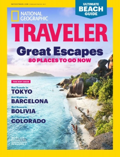 National Geographic Traveler February 01, 2017 Issue Cover