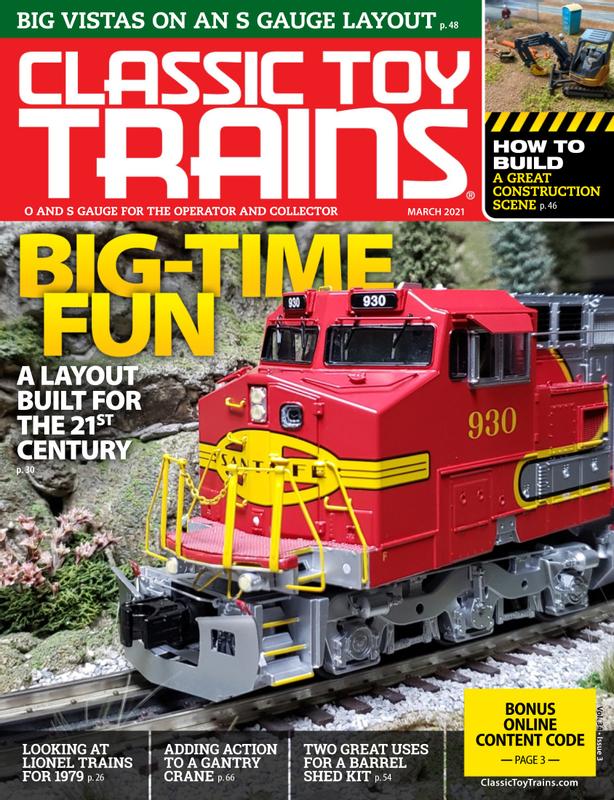 Classic-Toy-Trains March 01, 2021 Issue Cover