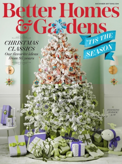 Better Homes & Gardens December 01, 2017 Issue Cover