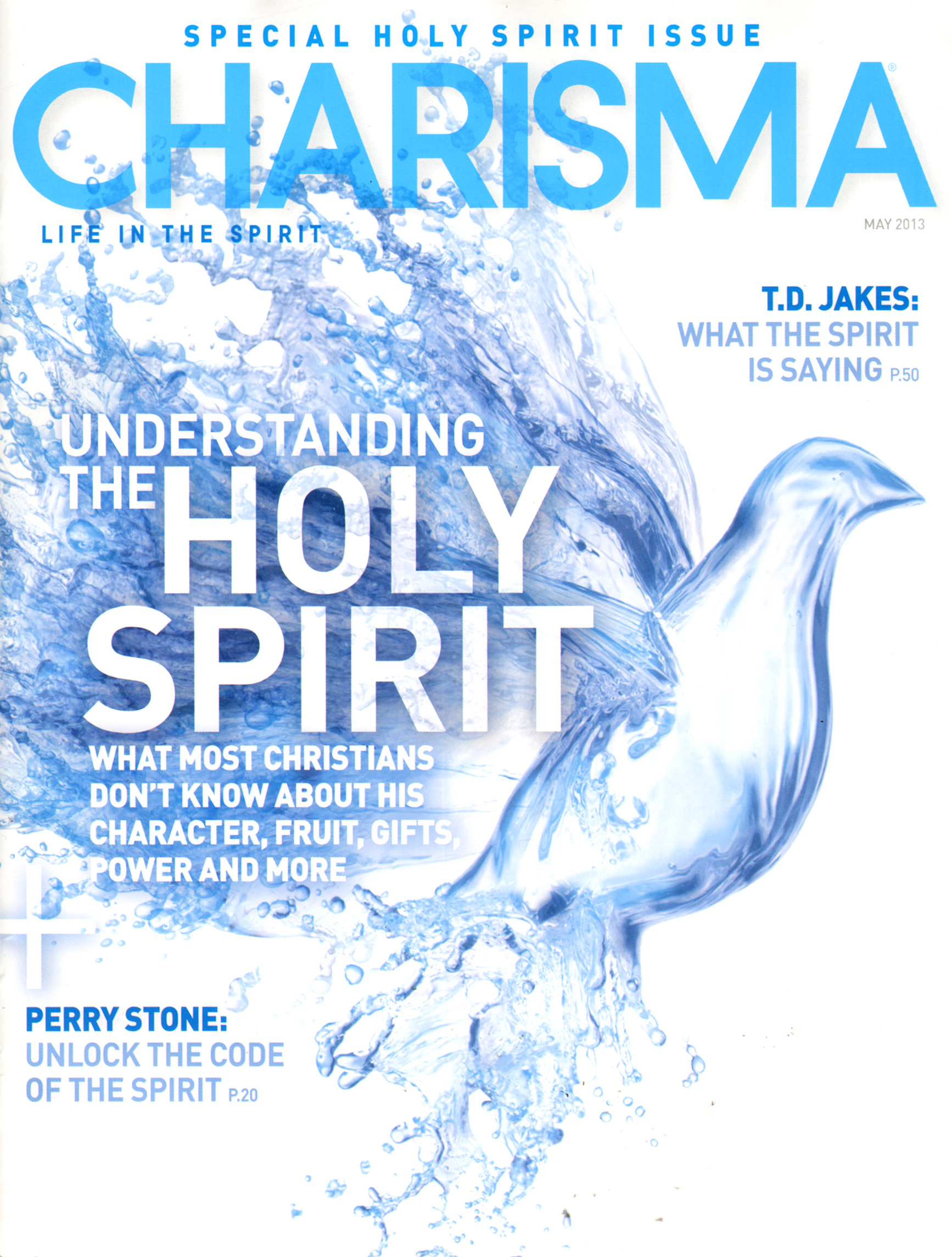 Charisma May 01, 2013 Issue Cover