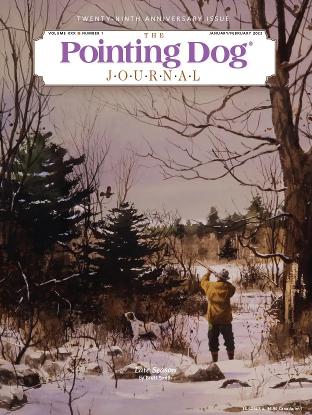 The-Pointing-Dog-Journal January 01, 2022 Issue Cover