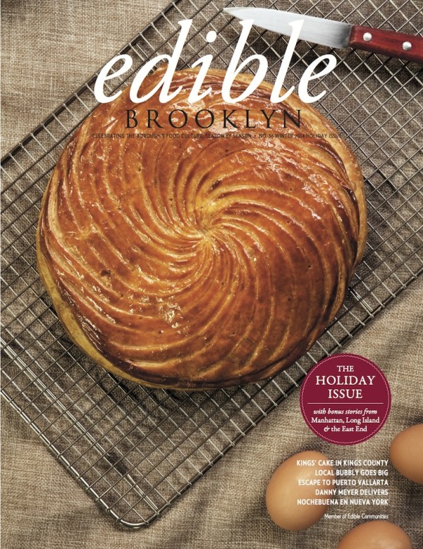 Edible-Brooklyn December 01, 2014 Issue Cover