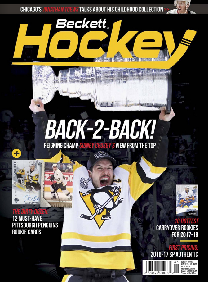 Beckett-Hockey August 01, 2017 Issue Cover