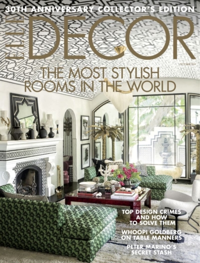 Elle Decor October 01, 2019 Issue Cover