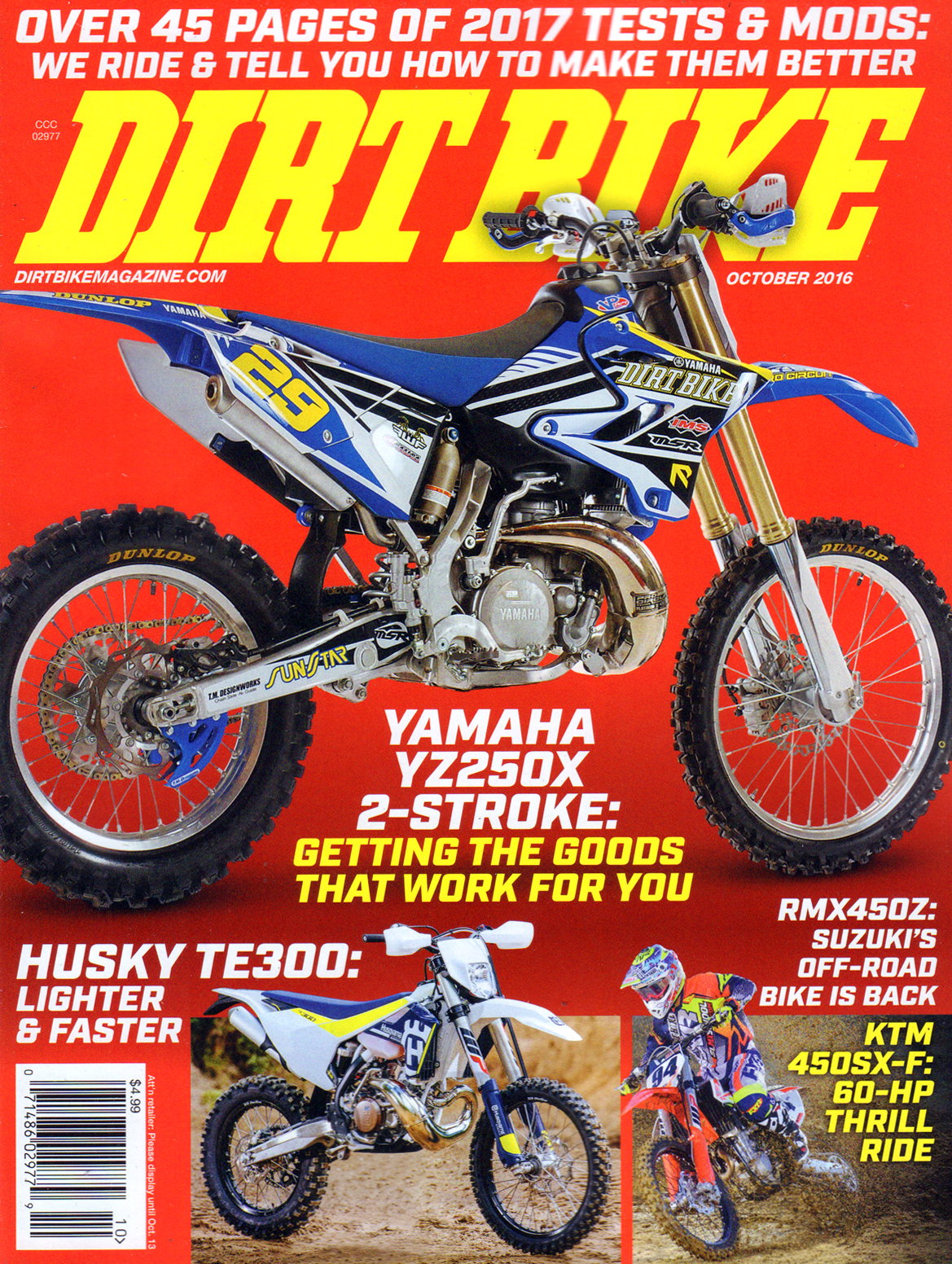 Dirt-Bike October 01, 2016 Issue Cover