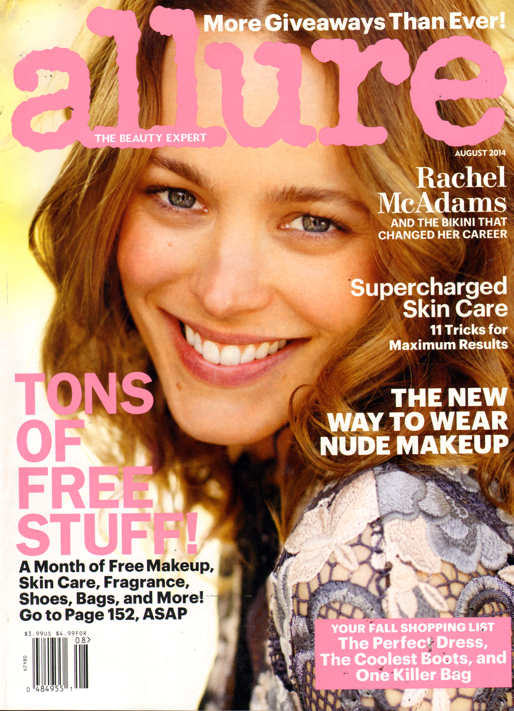 Allure August 01, 2014 Issue Cover