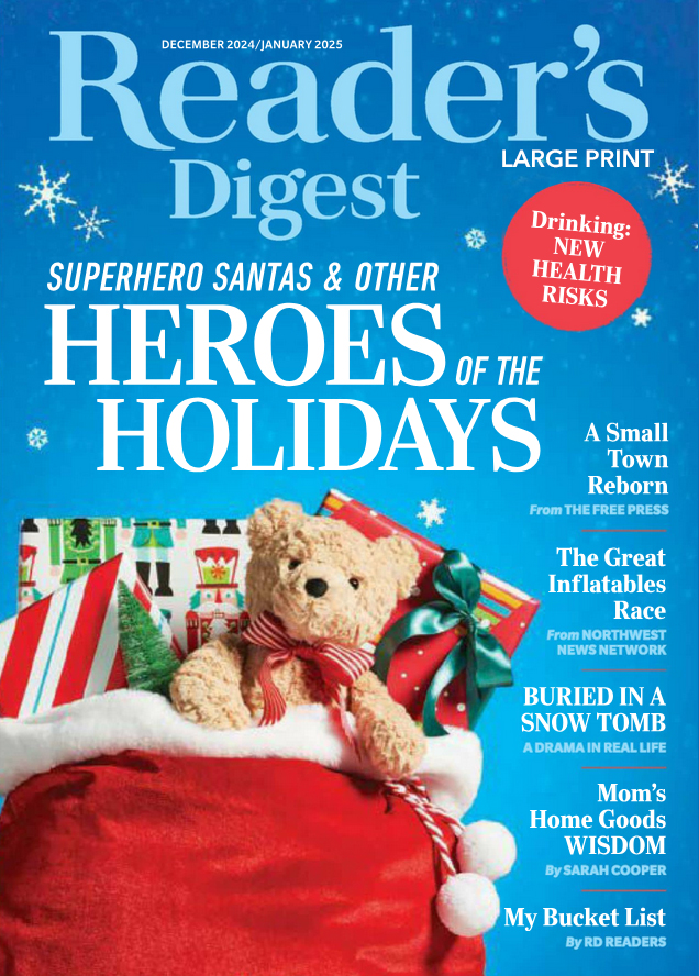 Reader's Digest - Large Print December 01, 2024 Issue Cover